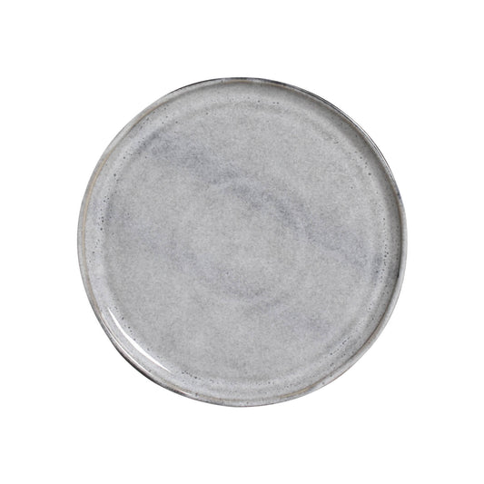 BREAD PLATE STONEWARE Ø 6.1x0.63" DUST