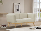 Nolita 62.5" Boucle Fabric Upholstered Loveseat