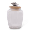 Shell Glass Canister