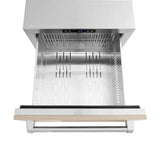ZLINE 24" Touchstone 168 Can Outdoor-Rated Dual Refrigerator Drawer, Panel Ready, RDSPO-24