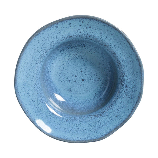 DEEP RIM PLATE STONEWARE Ø 7.48x2.17" BREEZE