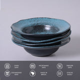 DEEP RIM PLATE STONEWARE Ø 7.48x2.17" NIGHT SKY