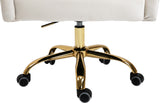 Arden Velvet Upholstered Office Chair