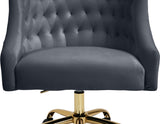 Arden Velvet Upholstered Office Chair