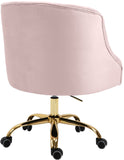 Arden Velvet Upholstered Office Chair