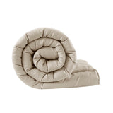 300 Tc Cotton Shell Luxury Down Alternative Comforter, Tan