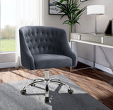 Arden Velvet Upholstered Office Chair