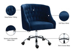 Arden Velvet Upholstered Office Chair