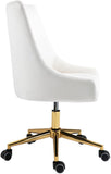 Karina Velvet Upholstered Office Chair