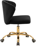 Finley Velvet Upholstered Office Chair