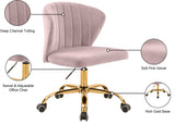 Finley Velvet Upholstered Office Chair