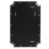Hastings Brushed Titanium Shield Mirror