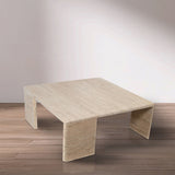 Livorno - Coffee Table - Travertine