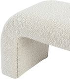 Niagara Contemporary Boucle Fabric Bench – Elegant Seating for Modern Spaces and Stylish Decor