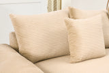 DESEO 130" 3-Seater with 1 Ottoman