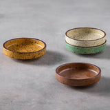 Retro Ceramic Round Sauce Dish Dipping Plate