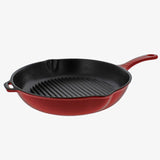 Chasseur French Enameled Cast Iron 10-inch Grill Pan