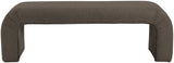 Niagara Contemporary Boucle Fabric Bench – Elegant Seating for Modern Spaces and Stylish Decor