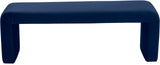 Minimalist Velvet Bench - Contemporary Stylish Seating for Mudroom, Bedroom, or Game Night Fun