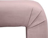 Minimalist Velvet Bench - Contemporary Stylish Seating for Mudroom, Bedroom, or Game Night Fun
