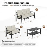 Wholesale 5 - Person Patio Conversation Sets with Cushions