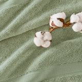 800GSM Ultra-Soft Cotton Absorbent Towel Set, Sage Green