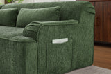 ZELAR 102" Chenille Left Chaise Sofa