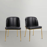 Jagger - Dining Chair (Set of 2) - Gold Base