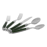 Laguiole Connoisseur 20-Piece 18/10 Ss Douglas Fir Flatware