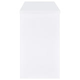 Topanga Engineered Wood Freestanding Home Bar White
