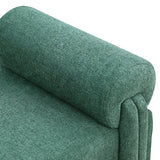 Stefano Bench - Chic Art Deco Polyester Fabric Bench for Cozy Entryway or Bedroom Seating Solution