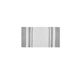 Reversible Cotton Bathroom Rug, Grey