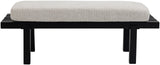 Naya Bench - Stylish Mid-Century Modern Seating Perfect for Bedrooms, Mudrooms, and Foyers