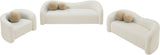 Kali Sofa - Cozy Faux Shearling Teddy Fabric Couch for Ultimate Comfort in Living Spaces and More