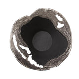 Contemporary Nickel and Black Bowl- Small