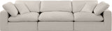 Comfy Modular Sofa - Versatile Linen Textured Design with Overstuffed Cushions for Ultimate Comfort