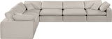 Comfy Modular Sectional - Stylish, Adaptable Seating with Overstuffed Cushions for Ultimate Comfort