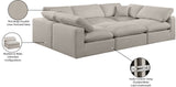 Comfy Modular Sectional Sofa - Stylish Adaptable Seating with Plush Down Feather Cushions & Support