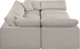 Comfy Modular Sectional Sofa - Stylish Adaptable Seating with Plush Down Feather Cushions & Support