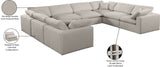Comfy Modular Sectional - Stylish and Adaptable Seating Solution with Plush Down Feather Cushions