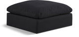 Comfy Fabric Upholstered Modular Ottoman