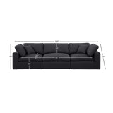 Comfy Modular Sofa - Versatile Linen Textured Design with Overstuffed Cushions for Ultimate Comfort