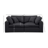 Comfy Modular Sofa - Versatile Contemporary Design with Overstuffed Cushions for Ultimate Comfort