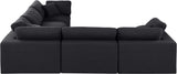 Comfy Modular Sectional – Luxurious Linen Textured Fabric with Plush Down Feather Cushions for Comfort