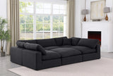 Comfy Modular Sectional Sofa - Stylish Adaptable Seating with Plush Down Feather Cushions & Support