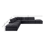 Comfy Modular Sectional Sofa - Luxurious Comfort with Stylish Adaptability for Your Living Space