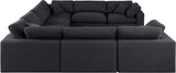 Comfy Modular Sectional - Stylish and Adaptable Seating Solution with Plush Down Feather Cushions