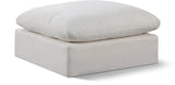Comfy Fabric Upholstered Modular Ottoman