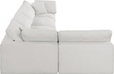 Comfy Modular Sectional Sofa in Rich Beige with Overstuffed Cushions for Ultimate Comfort & Style