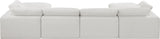 Comfy Modular Sectional - Luxurious Linen Fabric Seating with Plush Cushions for Ultimate Relaxation